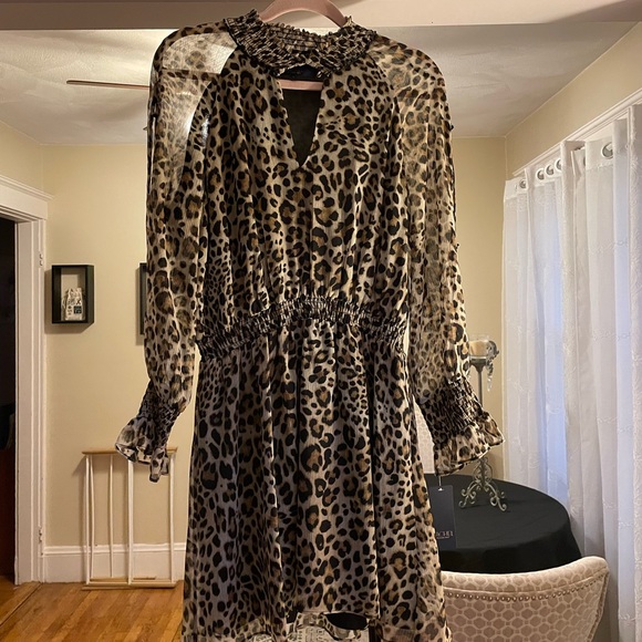 RACHEL Rachel Roy Dresses & Skirts - Rachel Roy leopard print dress